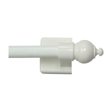 Kenney Mfg 1628 WHT Petite Rod KN40344V1